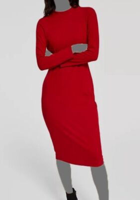 red midi dress size 16 Saoirse Midi Dress