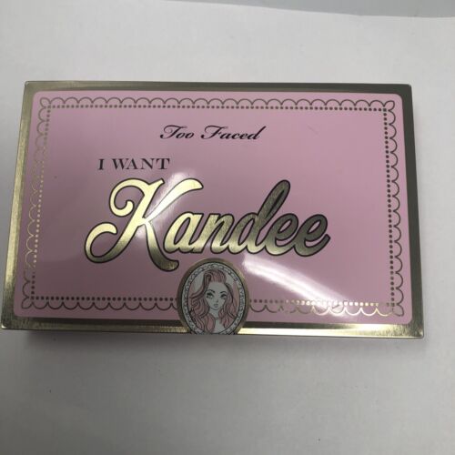 Too Faced I Want Kandee Eyeshadow Palette BNWOB FULL SIZE AUTHENTIC