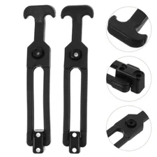 2Pcs Toolbox Hasp T-handle Catch Rubber Latch Draw Latches Buckle