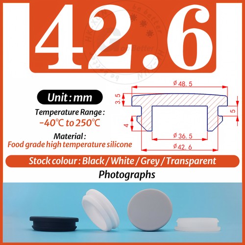 Black Short Silicone Rubber Grommet Plug Bungs Cable Wiring Protect Bushes - Picture 56 of 65