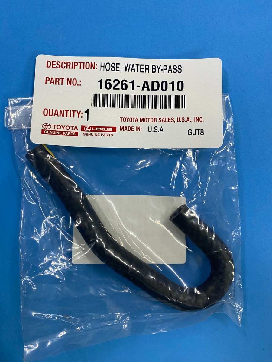 Toyota Genuine Coolant Toyota Genuine Water By-pass Hose 16261-AD010 ...
