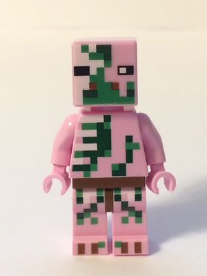 New Lego Zombie Pigman Minecraft From Set Min021 Ebay