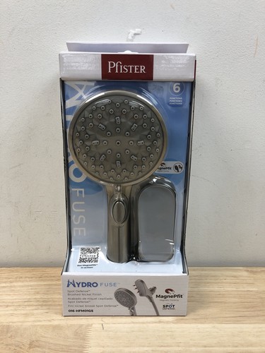 Pfister HydroFuse Shower Head, Shower Arm Not Included, 6-Function, 2.5