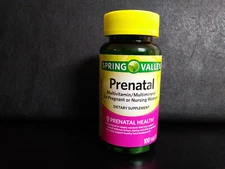 Spring Valley Prenatal Multi-Vitamin Multimineral 100 tablets
