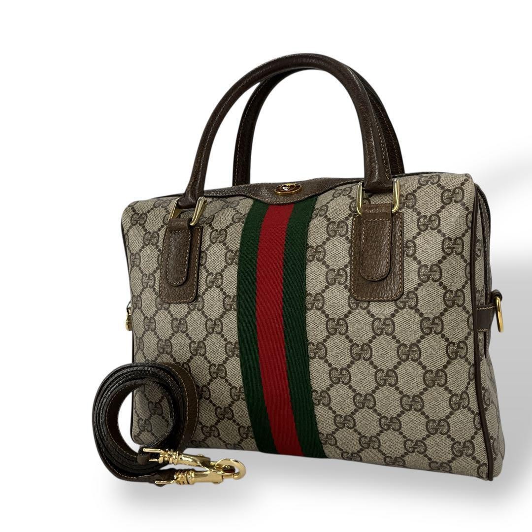 Old Gucci Acceco 2Way Shoulder Bag Sherry Line Y2K