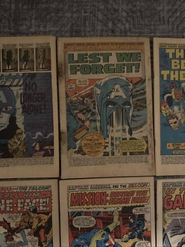 Capitan America 9 fumetti 1968-1971 rari numeri chiave con prime apparizioni - Foto 3 di 12