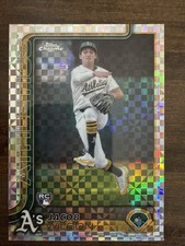 2025 Topps Chrome Jacob Wilson X-Fractor Rookie RC #96 A’s