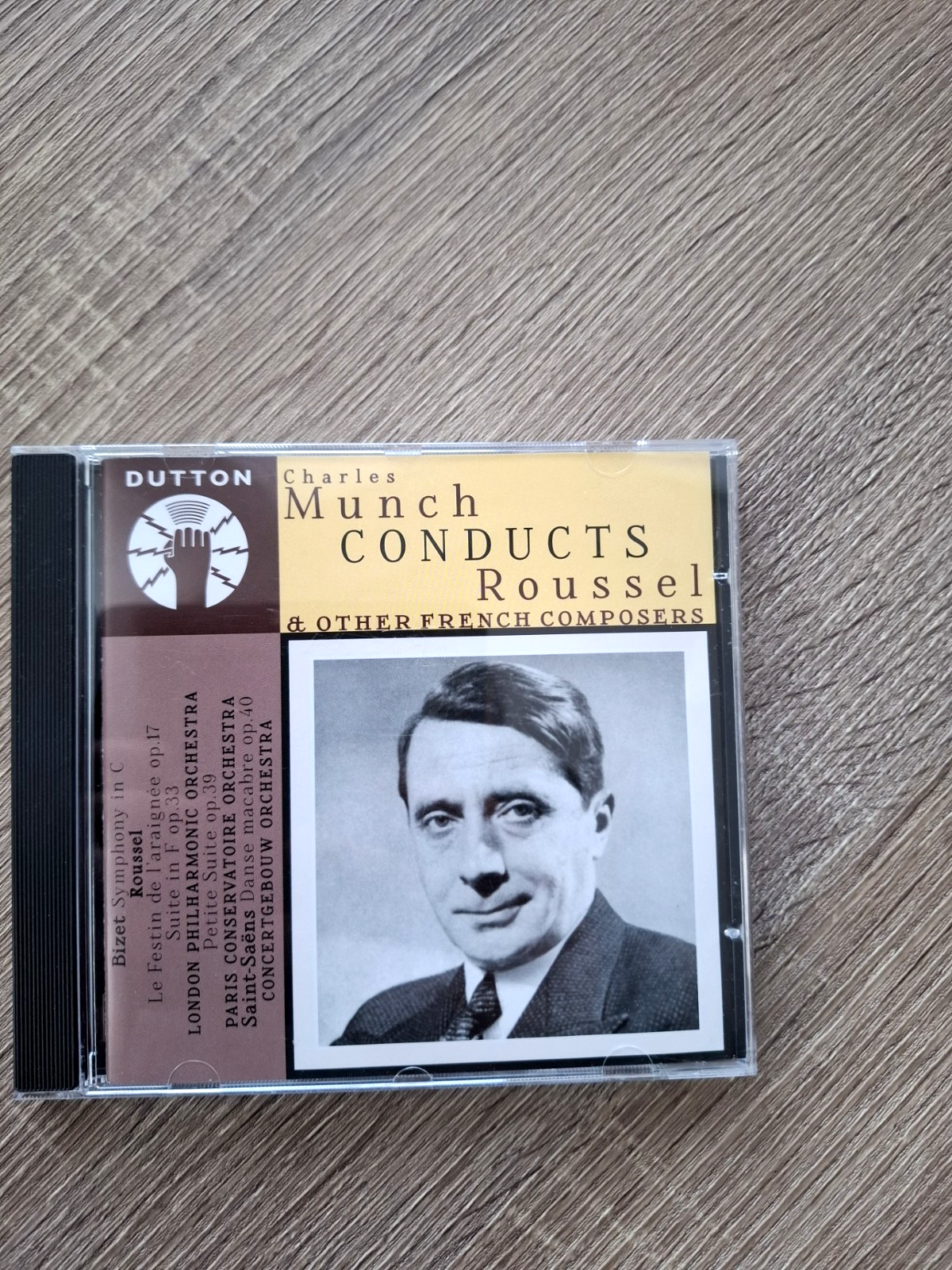 Charles Munch Conducts Albert Roussel & Other French Composers CD: Dutton