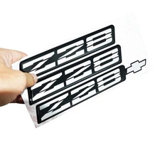 3pcs  rocker panel & bumper badge emblem nameplate for 82-92 camaro z28