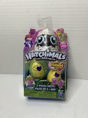 NEW HATCHIMALS Colleggtibles Season 3, 2 Pack + Nest