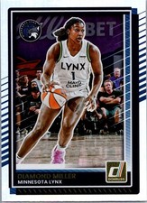 Diamond Miller 2025 Donruss WNBA Holo #17 Minnesota Lynx