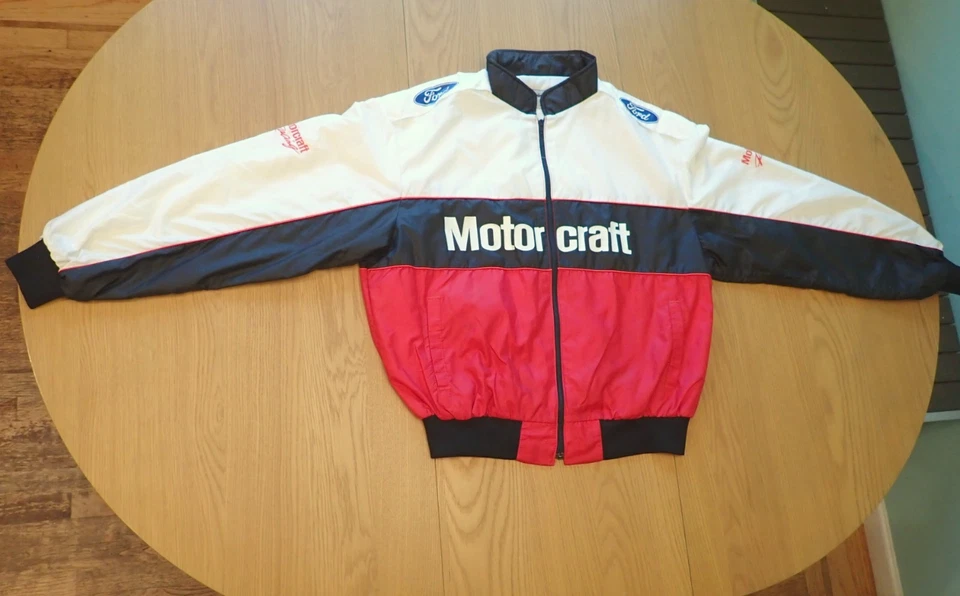 Chaqueta De Colección Motorcraft Racing Talla XL Ford Mercury Día 2 Muscle Car FoMoCo Foto 3 de 4