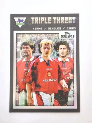 Topps 90s Decades 2026 Triple Threat - Man Utd - Keane Scholes Giggs /10 - Image 1 of 4
