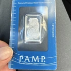 PAMP Suisse 10g Silver Bar 999.0 Fine in Original Packaging