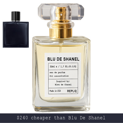Blu De Shanel Eau de Parfum 50ml   Men s Fresh Citrus Woody Scent   Long Lasting