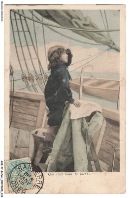 AXEP7-0553-CHILD - Que c'est beau la mer