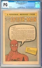 Amazing Spider-Man #1 (Page 12 Only) Origin Silver Age Marvel Comic 1963 CGC PG