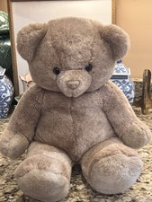 Russ Berrie Teddy So Soft Plush Vintage Stuffed Animal Very Good Pre Owned