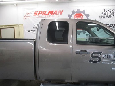 Used Rear Right Door Assembly Rear Side fits: 2013 Gmc Sierra 2500 pickup Extend