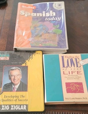Motivation & Relationship Audio Bundle Zig Ziglar + Finding Love + Berlitz...