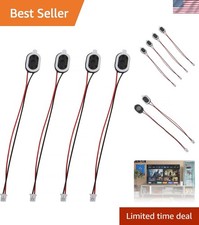 4 PCS Speaker 1 Watt 8 Ohm Mini 8ohm 1w Full-Range Cavity Advertising Machine...
