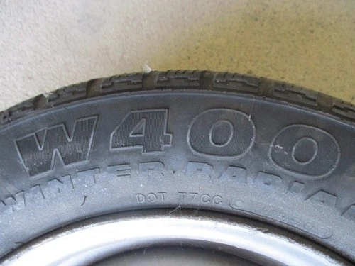 !!! 4x Winterreifen 195 / 60 R14 86 3-5mm + 4x Felgen 5,5Jx14 ET46 Hyundai !!! - Bild 5 von 23