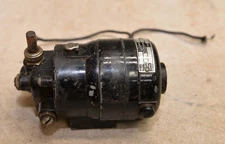 Vintage Bodine speed reducing Gear motor V10R 115v right angle govenor gearmotor