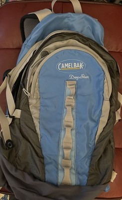 Camelbak Day Star Hydration Backpack *No Bladder* Gray & Blue Hiking Adjustable