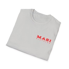 MASI Gran Criterium Maglia Ciclismo Maglietta Vintage Logo Grafica Tee Riproduzione