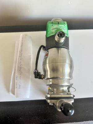 Saunders DN20 Pneumatic Valve 3/4'' Welded S360 Actuator I Vue Valve Sensor NEW