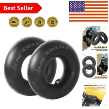 Comfort-Fit 4.10/3.50-4 Heavy Duty Inner Tubes - Ideal for Wheelbarrows and More