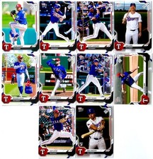 2026 Topps Now TEXAS RANGERS - Road to Opening Day 10-Card TEAM Set
