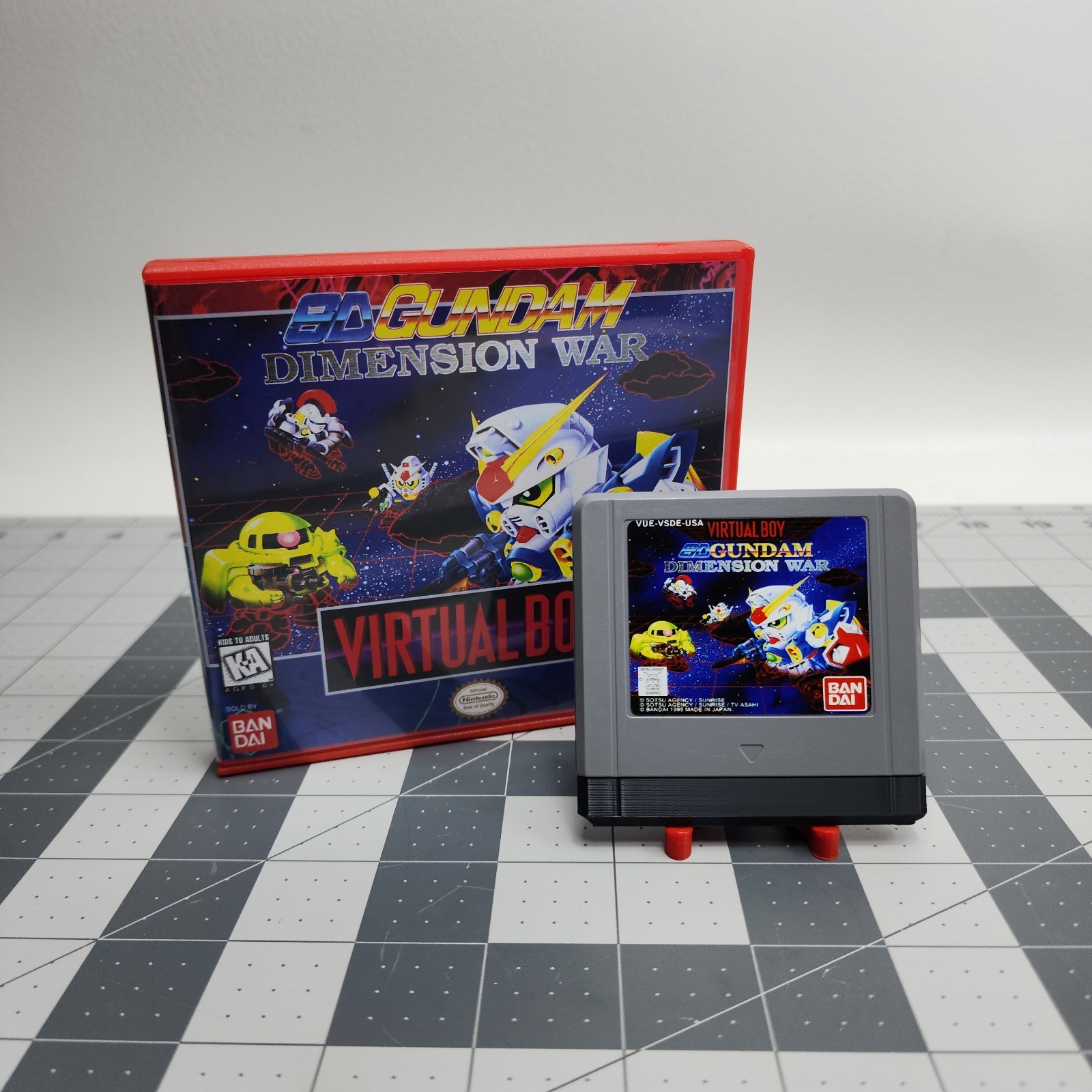 Virtual Boy SD Gundam Dimension War US English Version