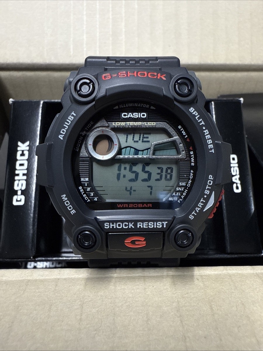 Casio G-Shock G7900-1 Black Resin Digital Men's Watch Tide Moon