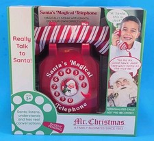 Mr. Christmas Santa  s Interactive Magical Telephone / Brand New in Box