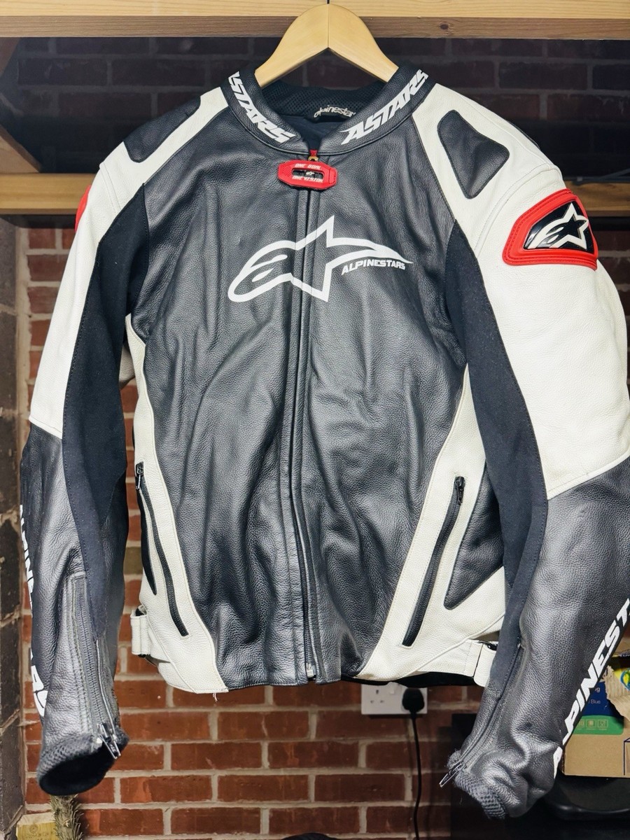 Alpinestars GP Pro Leather Motorcycle Jacket Size EUR 56 UK
