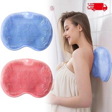 Foot Back Scrubber Exfoliating Silicone Massager Pad Cleaning Mat Bath Shower US