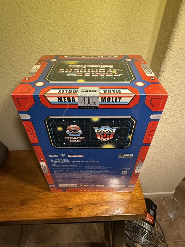 Pop Mart Mega SPACE MOLLY Optimus Prime TRANSFORMERS 400% - 🇺🇸US Vendedor Foto 4 de 4