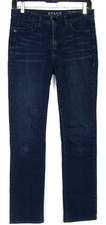 SPANX The Slim-X Straight Leg Stretch Mid-Rise Denim Jeans Women's 27