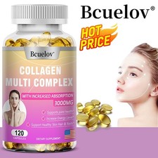 Multi-Collagen 3000 mg – Anti-Aging – Natürlicher Fruchtgeschmack …