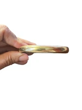 Rare Art Nouveau Chas E Hancock CEH Gold Filled Bangle Bracelet Circa 1890-1922