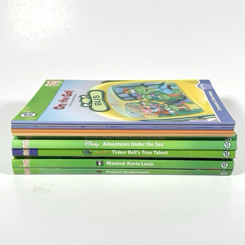 Lot of 11 LeapFrog Tag Interactive Books / Disney, Star Wars, Scooby-Doo etc - Image 2 of 4