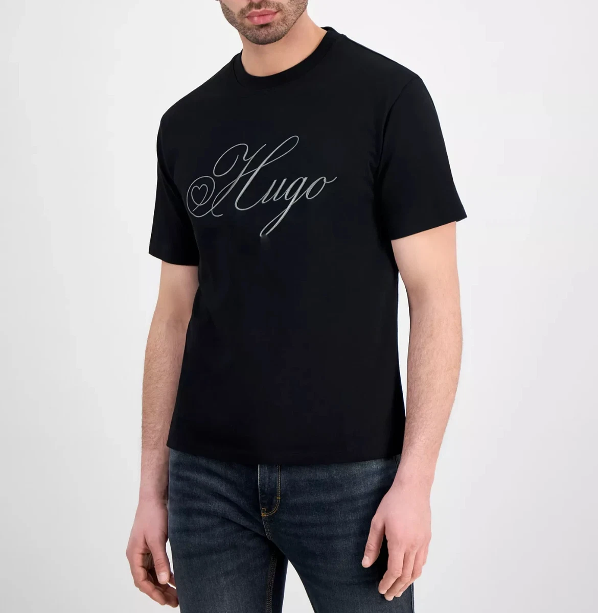 25+ HUGO BOSS Short Sleeve Solid T-Shirts for Men for sale