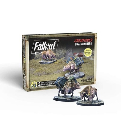 Fallout: Wasteland Warfare - Creatures: Brahmin Herd Modiphius Entertainment NEU