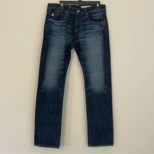 AG Adriano Goldschmied NWOT Protege Classic Straight Leg Jeans 32 x 33
