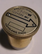 BIRD Electronics Wattmeter Element Slug, 328-336 MC, 250 Mw