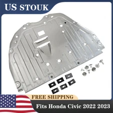 1x Engine Splash Guard Under Car Shield Cover Board For 2022-2023 Honda Civic