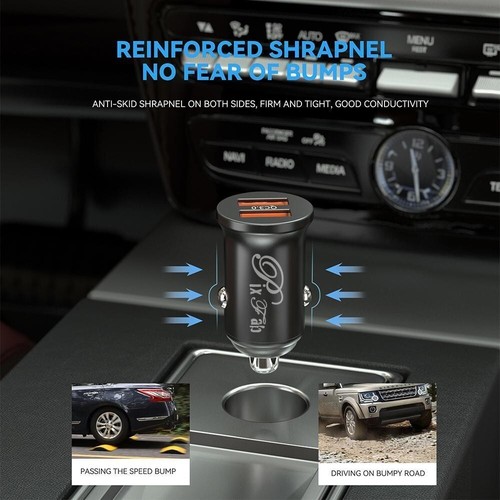 Rapide Voiture Chargeur Allume-Cigare Adaptateur Pour Apple IPHONE 16 15 14 13 - Photo 9 sur 25