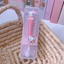 Sanrio Hello Kitty cartoon toothbrush Soft Handle Brush anime Children