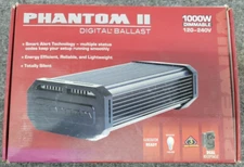 Phantom II 2 Pad PHB2010 1000W Dimmable Digital Ballasts For Grow Lights